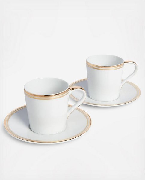 Ralph Lauren Home espresso cup set, from the Wilshire collection