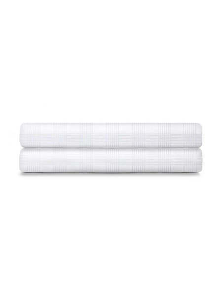 Ralph Lauren Home sheet, from the Glen Plaid collection (White)