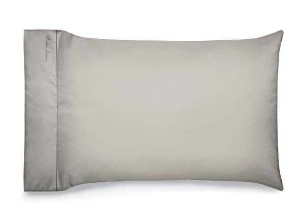 Set of two Ralph Lauren Home pillowcases, from the Langdon (Silver) collection