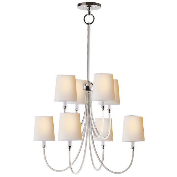 Thomas O'Brien Reed Large Chandelier