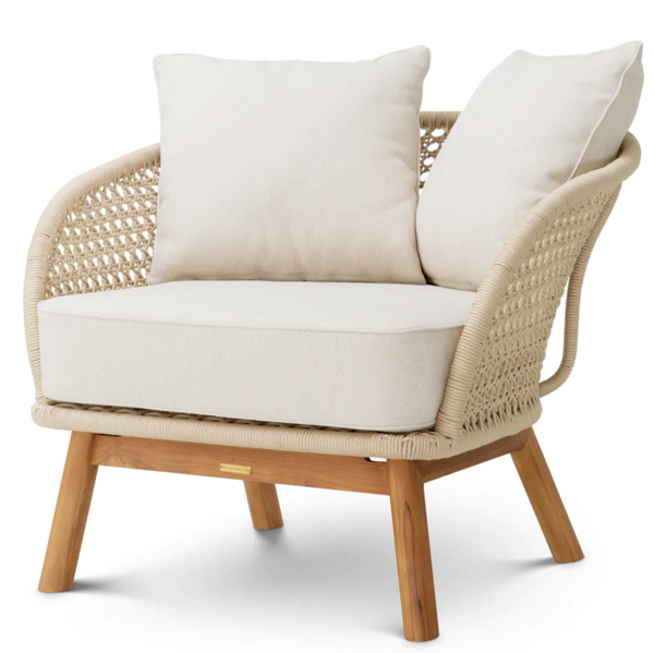 Trinity garden armchair by Eichholtz