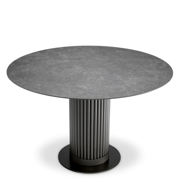 Volterra Round Garden Table by Eichholtz