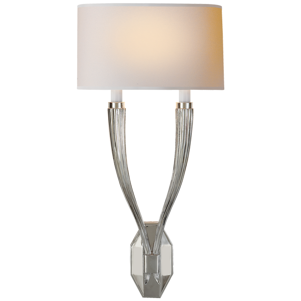 Wall lamp E.F Chapman Ruhlmann Double