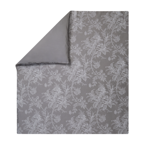 Yves Delorme comforter cover, from the Aurore (Platine) collection