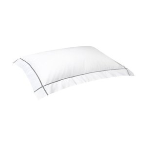 Yves Delorme pillowcase, from the Athena (Silver) collection