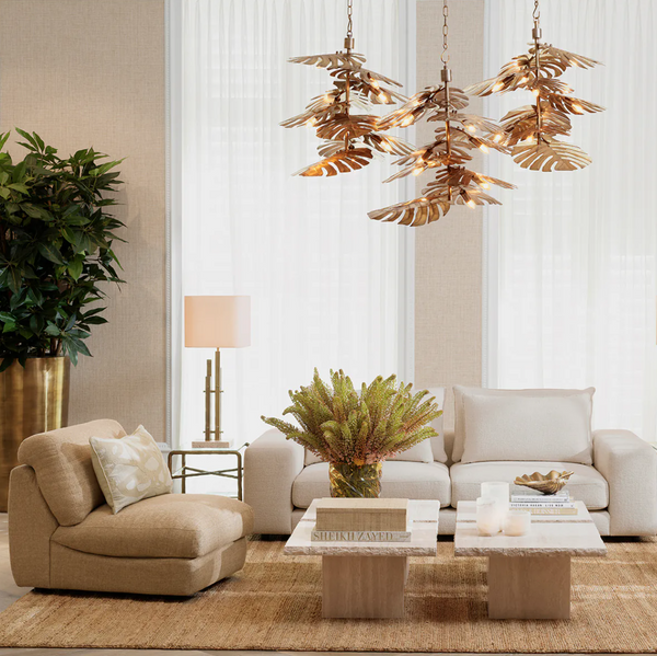 Tropique Chandelier by Eichholtz