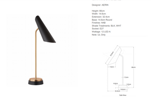 Aerin Franca Single Table Lamp