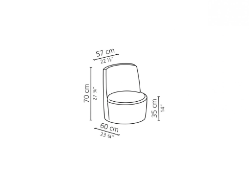 Lea armchair by Casamilano