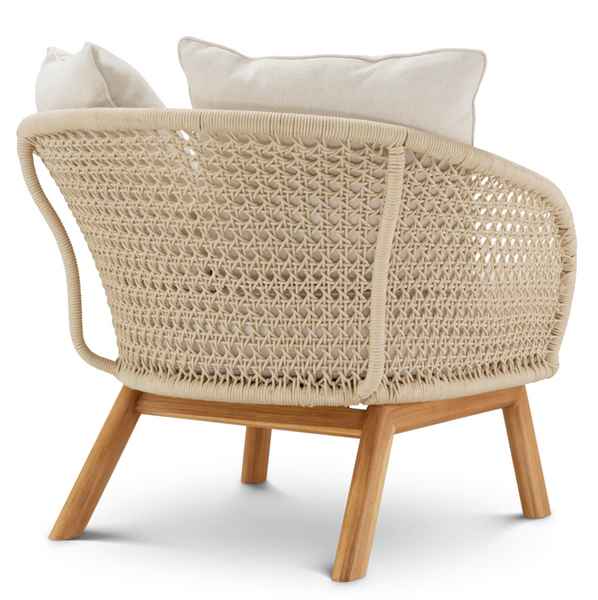 Trinity garden armchair by Eichholtz