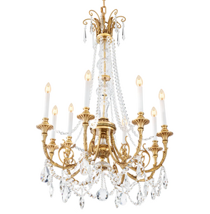 Duvaux chandelier by Eichholtz 