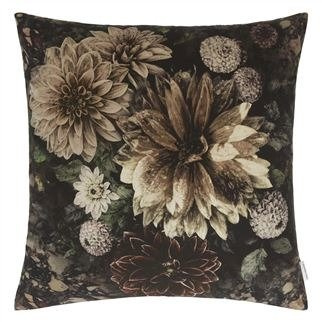 Poduszka dekoracyjna Designers Guild Dahlia Noir Slate 