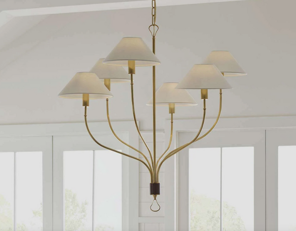 Griffin Chandelier by Amber Lewis by Visual Comfort