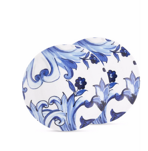 Set of two Dolce&Gabbana dessert plates, Blu Mediterraneo