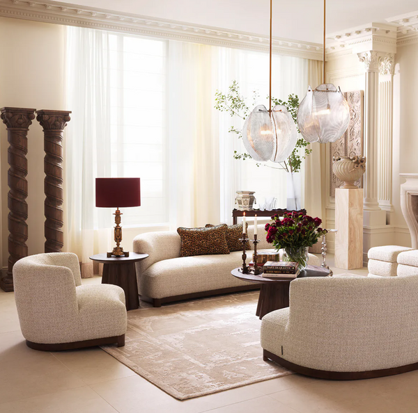 Papyrus side table by Eichholtz