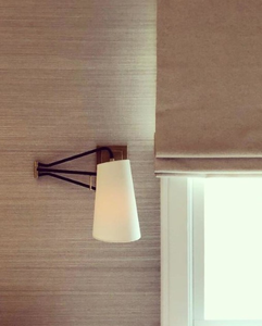 Aerin Keil Swing Arm wall lamp by Visual Comfort 