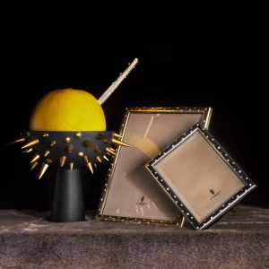 Photo frame with crystals L'Objet Stars Gold