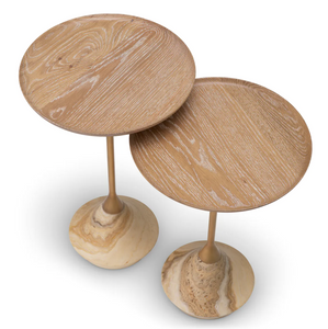 The Puglia side table by Eichholtz set of two