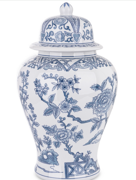 Waza ceramiczna Blue Imperial Garden