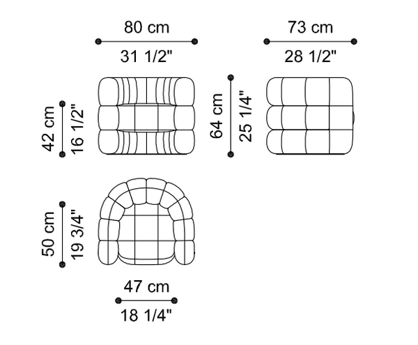 Quiltana armchair by Etro Home
