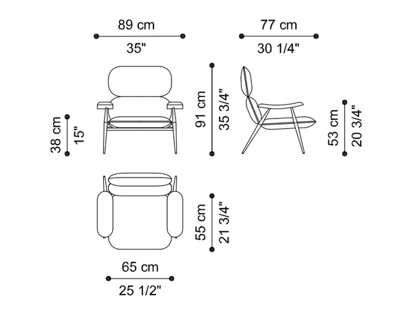 Roberto Cavalli Home Interiors Tahiti Armchair