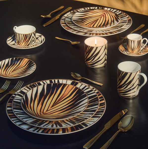 Roberto Cavalli Home creamer, from the Ray of Gold collection