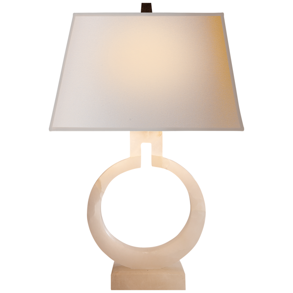 Table Lamp E.F Chapman Ring Form