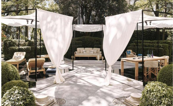 The Armani Casa Terence garden Sofa