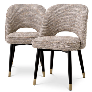 Set of two Cliff chairs by Eichholtz