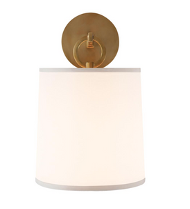 French Cuff wall lamp by Barbara Barry