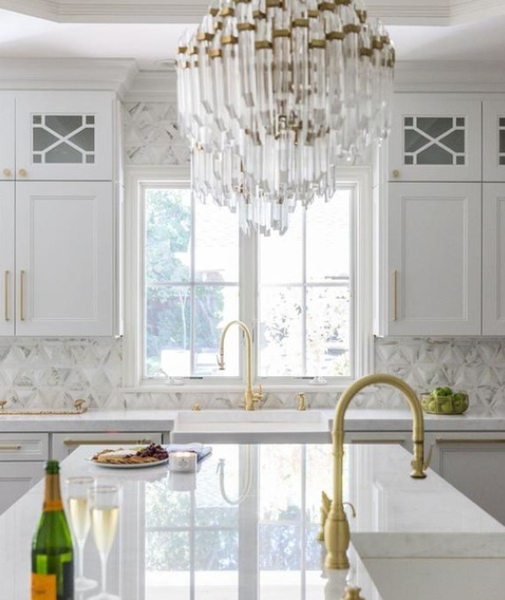 Suzanne Kasler Adele Four chandelier