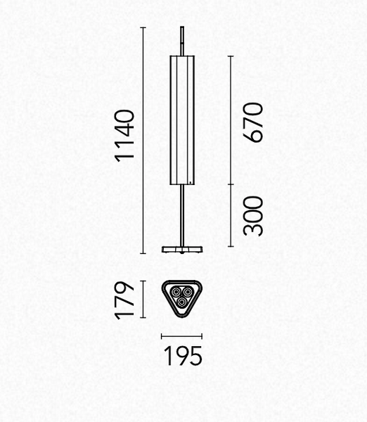 Lampa stołowa Emi marki Flos