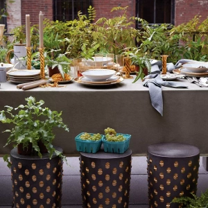 Filiżanka do herbaty L'Objet, z kolekcji Corde (Gold)