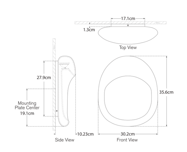 Kinkiet Esculpa 14" projektu Kelly Wearstler marki Visual Comfort