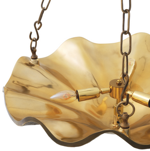 Aurelia chandelier by Eichholtz