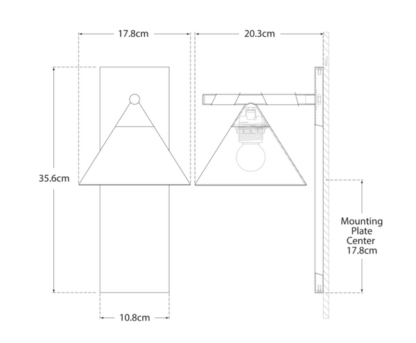 Cleo wall lamp by Kelly Wearstler Visual Comfort brand
