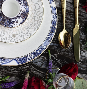 Talerz deserowy Roberto Cavalli Home, z kolekcji Giraffa