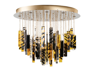 Żyrandol Ray of Gold Roberto Cavalli Home Interiors 