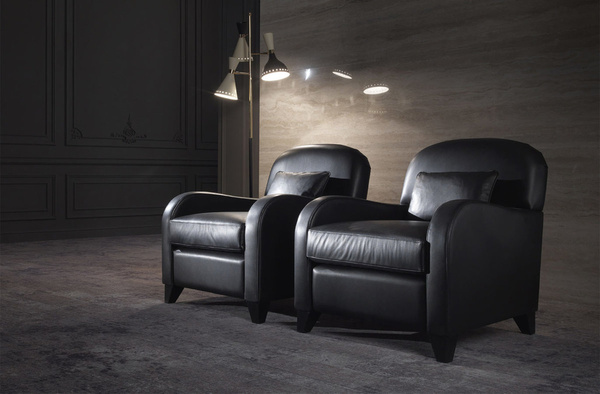 Cardiff armchair by Gianfranco Ferré Home