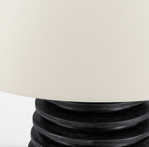 Crenelle 27" table lamp by Kelly Wearstler