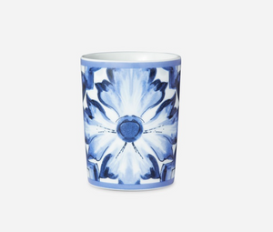 Dolce&Gabbana porcelain water glass, Blu Mediterraneo