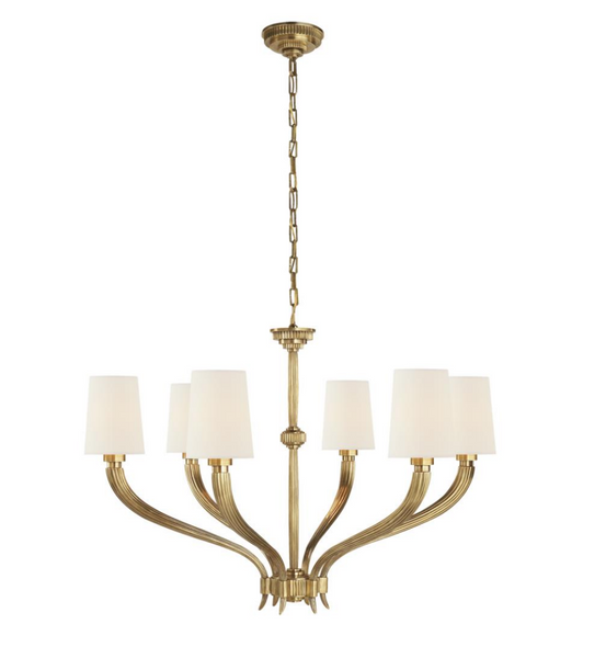 Ruhlmann Large chandelier by E.F.Chapman