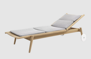 Eidos reclining lounger by Gervasoni 1882