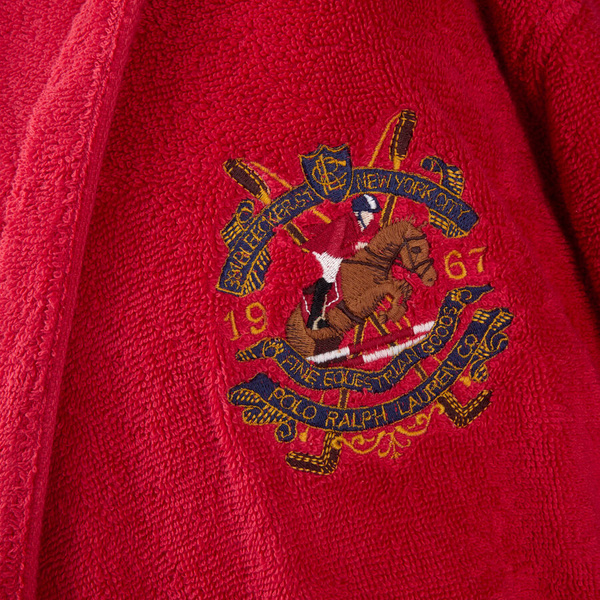 Ralph Lauren Home bathrobe, from the Taber (Redrose) collection