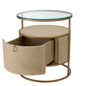 Napa Valley bedside table by Eichholtz