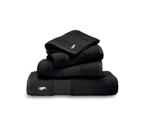 Ralph Lauren Home towel, from the Player collection (black)