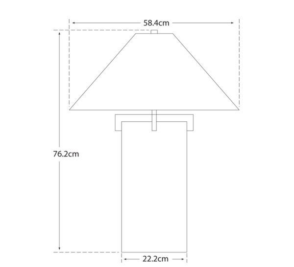 Lampa stołowa Brooks projektu J.Randall Powers marki Visual Comfort