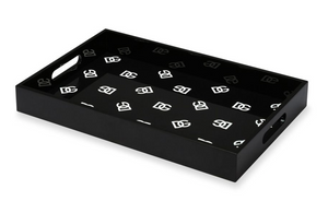 Dolce&Gabbana wooden tray, DG Logo