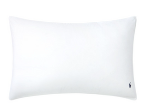 Set of two Ralph Lauren Home pillowcases, from the Player (White) collection