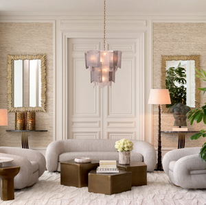 Cosenza swivel armchair by Eichholtz