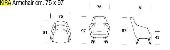 Krzesło Kira marki Former In Italia